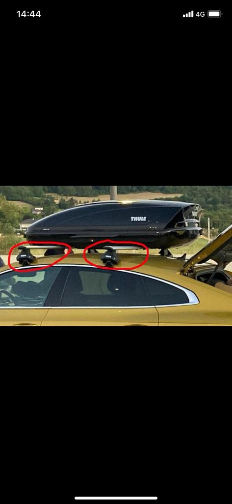 Vw passat cc thule dakdragers, Auto diversen, Dakdragers, Ophalen, Zo goed als nieuw