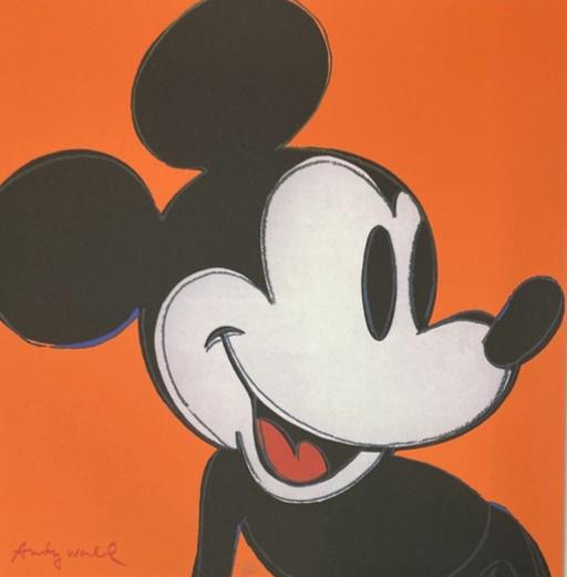 Andy Warhol: lithografie 60 bij 60 cm, Ophalen of Verzenden