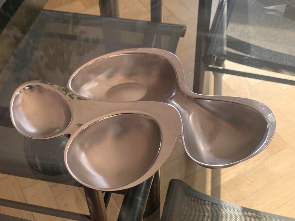 Plateau de service ALESSI – Inox 18/10 – Design italien, Ophalen, Zo goed als nieuw