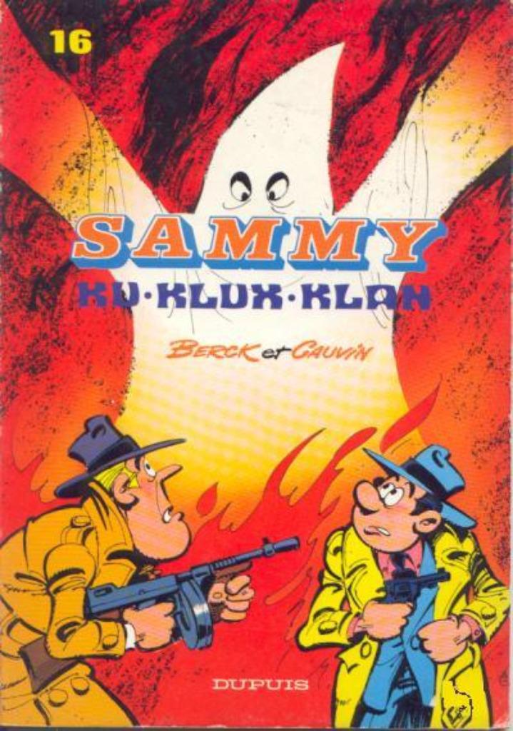 Strip Sammy: Ku Klux Klan, Gelezen, Eén stripboek, Ophalen of Verzenden, Berck