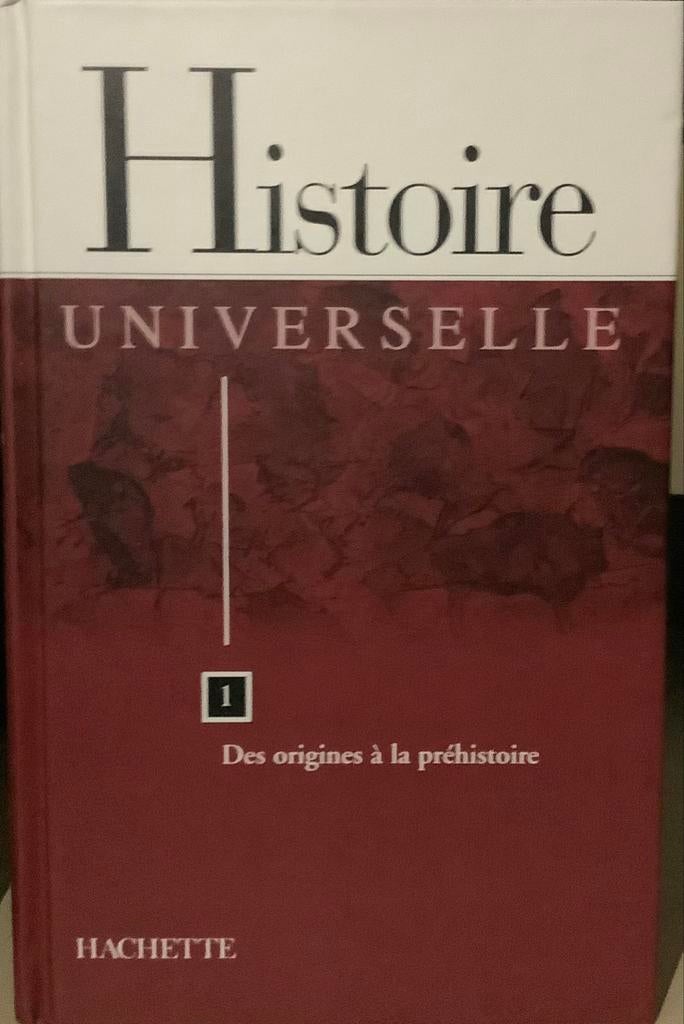 Histoire universelle des Origines à la préhistoire, Livres, Encyclopédies, Enlèvement, Comme neuf