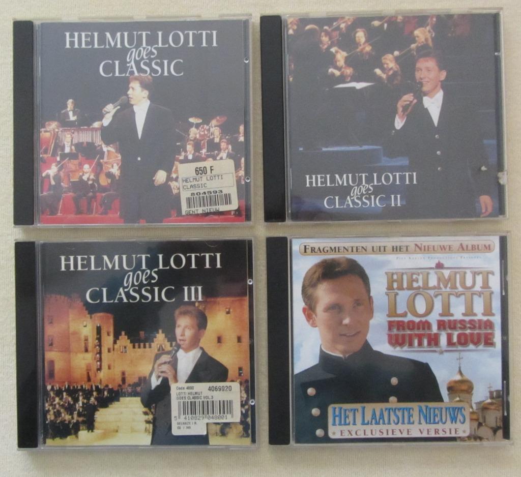 CD's Helmut Lotti - 4 stuks "Helmut Lotti goes Classic", CD & DVD, CD | Classique, Utilisé, Autres types, Du modernisme à nos jours