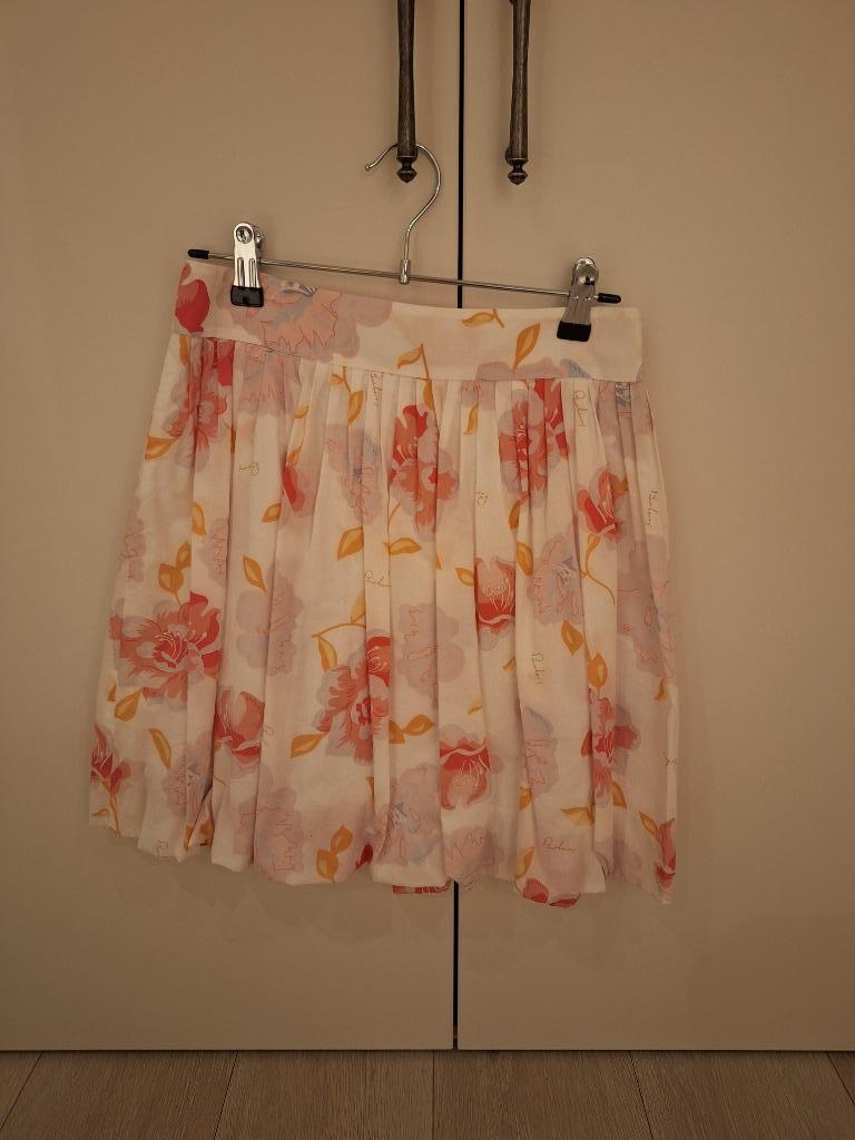 Zomerrokje, Burberry, maat 152 (12 jaar), wit met bloemen, Neuf, Robe ou Jupe, Enlèvement ou Envoi, Burberry