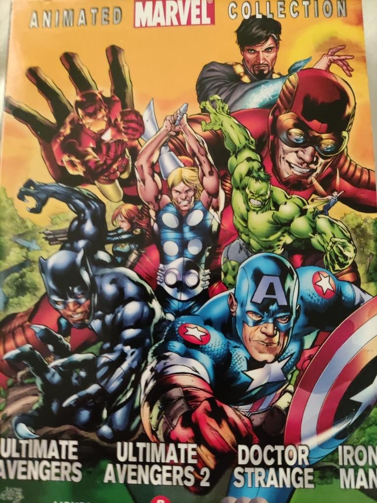 ANIMATED Marvel collection, Cd's en Dvd's, Ophalen of Verzenden, Zo goed als nieuw