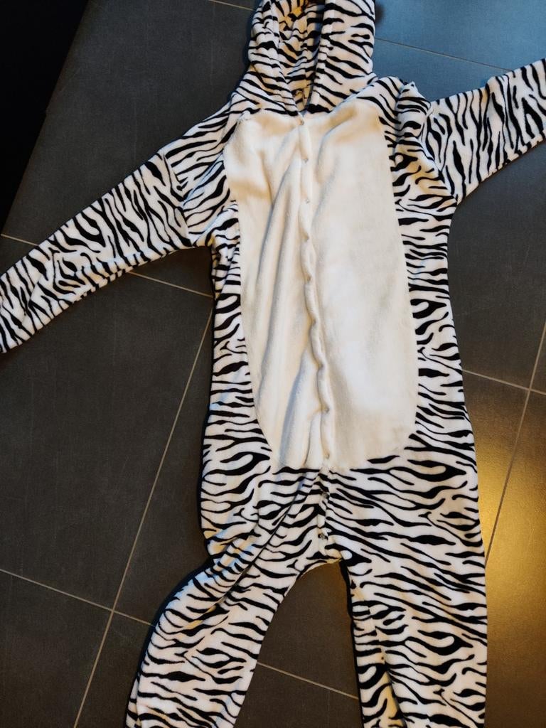 Pyama dag/Carnaval,Zebra onesie, Kleding | Dames, Ophalen of Verzenden
