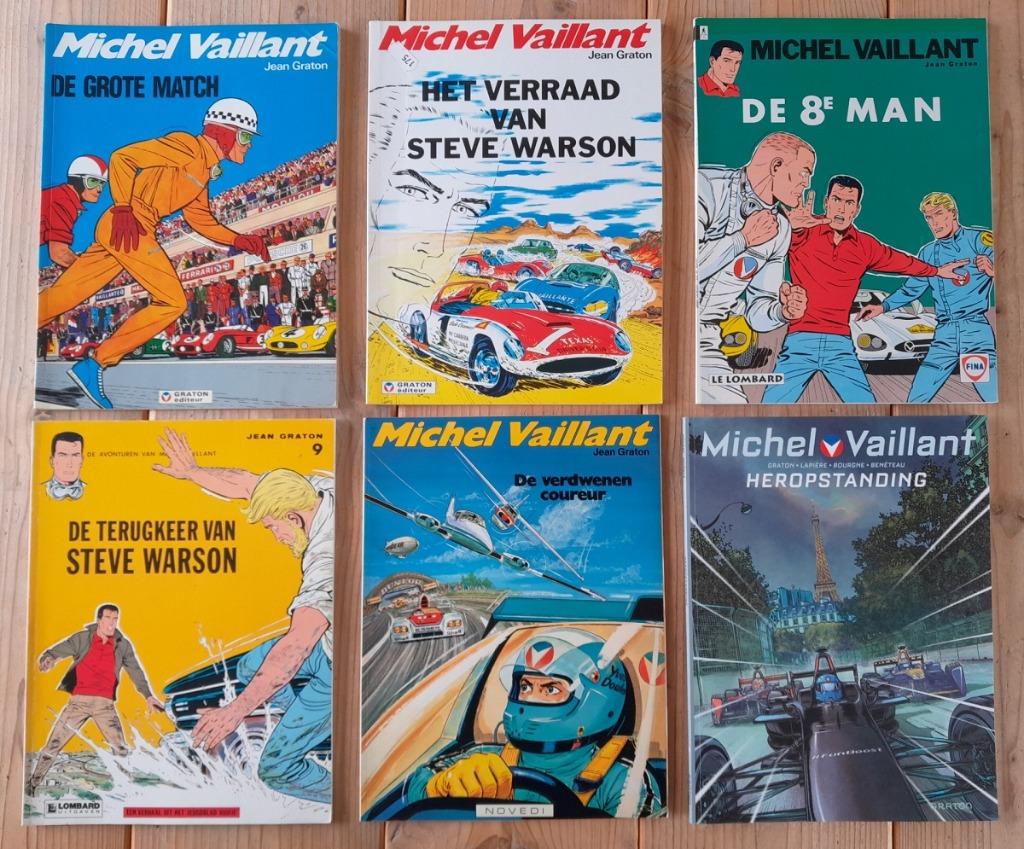 Strips van de stripreeks Michel Vaillant, Boeken, Stripverhalen, Ophalen of Verzenden
