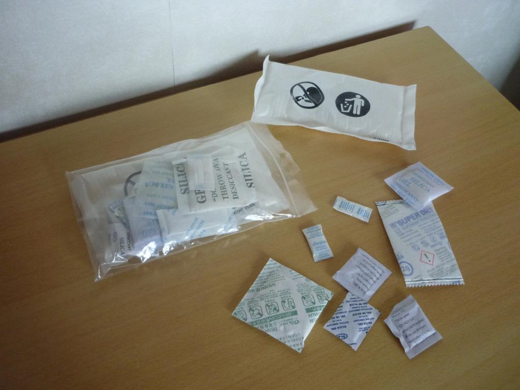 Gratis Lot van vochtabsorberende silicagel zakjes, Ophalen of Verzenden