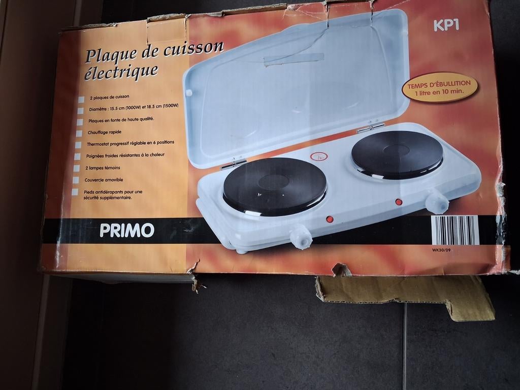 Elektrische kookplaat merk Primo nieuw, Ophalen