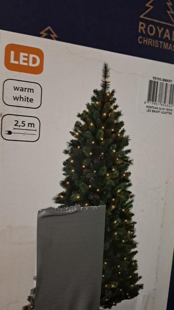 Mooie volle kerstboom 1.80 m, Ophalen