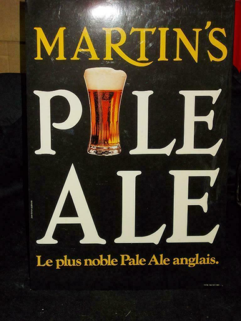 Beersign.Reclame in Karton.Martin's Pale Ale, Verzamelen, Merken en Reclamevoorwerpen, Ophalen of Verzenden, Zo goed als nieuw