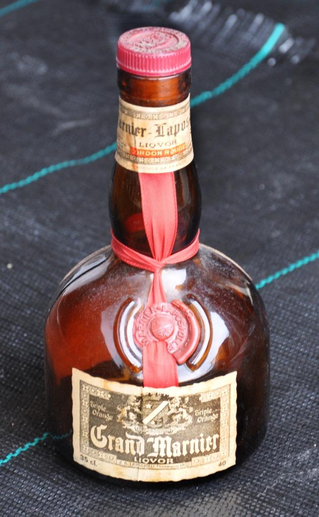 Grand Marnier : zeer oude fles 35 cl (Leeg !), Verzamelen, Ophalen of Verzenden