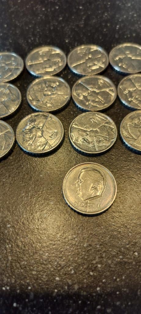 Geld België - 50 frank stukken, Enlèvement