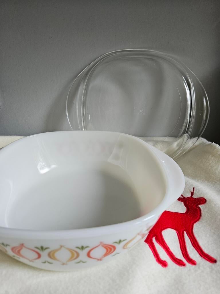 Plat à four vintage, Enlèvement ou Envoi, Comme neuf, Verre
