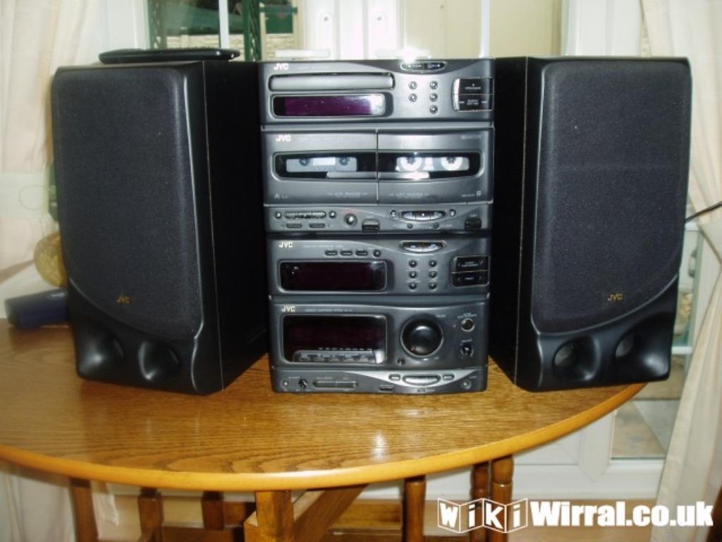 Chaine Stéréo JVC CA-MXS4BK & SP-MXC5BK, Enlèvement, Utilisé, Haut-parleurs, JVC