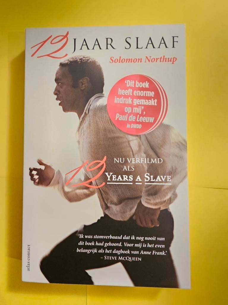 Solomon Northup - 12 Jaar slaaf, Ophalen of Verzenden, Zo goed als nieuw, Solomon Northup
