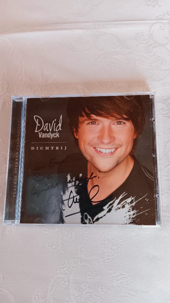 DAVID VANDYCK - dichtrbij, CD & DVD, Enlèvement ou Envoi, Comme neuf, Autres genres, Comprend un livret