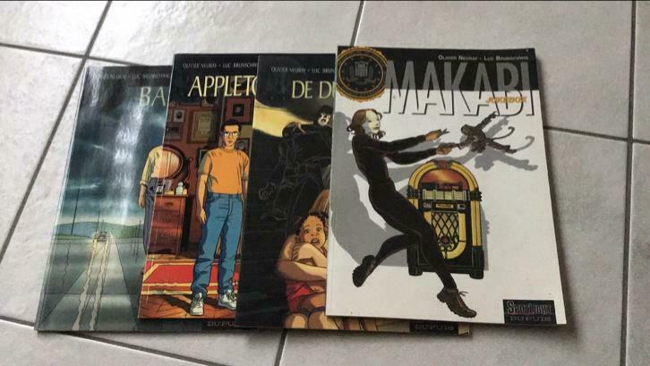 4 strips Malabo reeks, Enlèvement ou Envoi, Comme neuf
