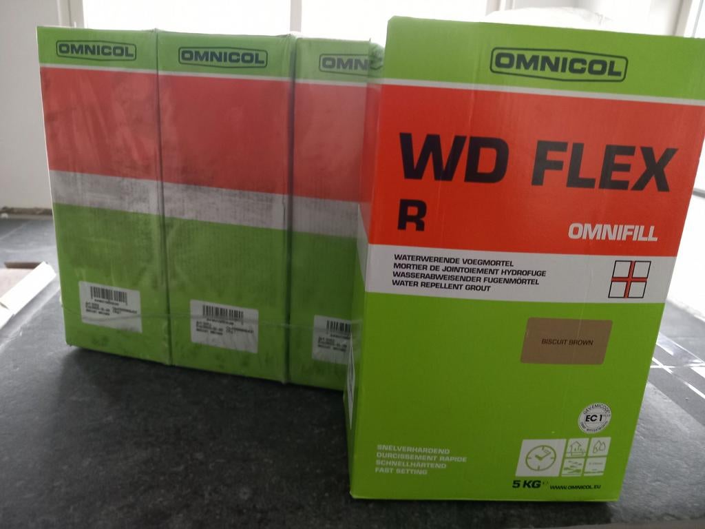 Omnicol voegmortel 4 dozen, Enlèvement