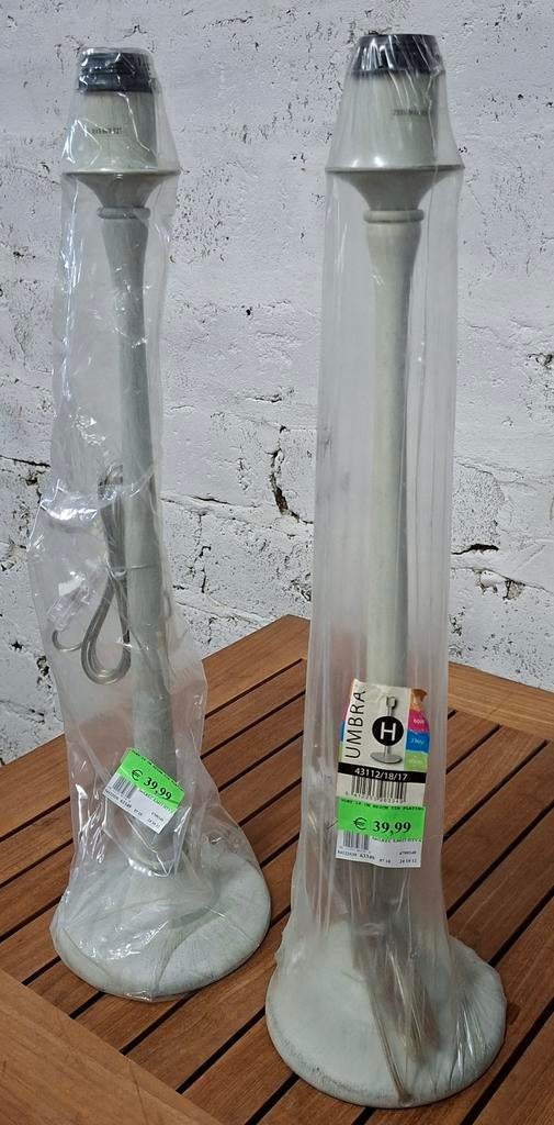 2× massive staande lamp, Overige materialen, Overige kleuren, 50 tot 75 cm, Nieuw