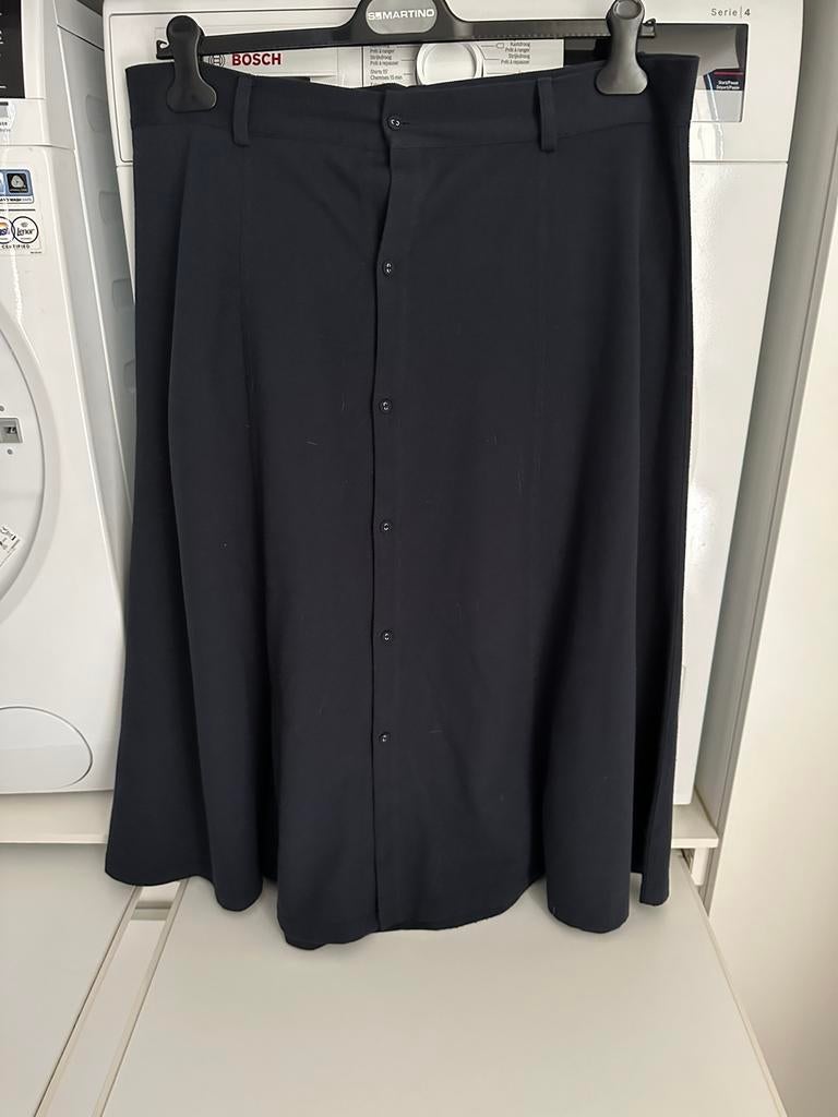 Donkerblauwe rok Leo & Ugo, Taille 46/48 (XL) ou plus grande, Enlèvement ou Envoi, Porté, Bleu
