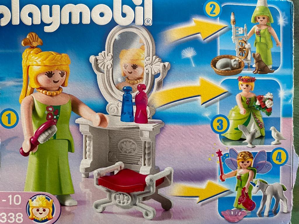 Playmobil Set 4338 Fee – drie manieren (fee, prinses, heks), Ophalen of Verzenden, Zo goed als nieuw, Complete set