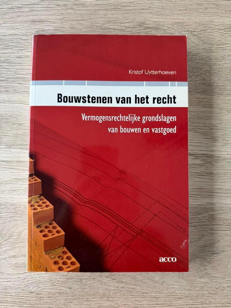 Bouwstenen van het recht, Ophalen of Verzenden, Gelezen, Hoger Onderwijs