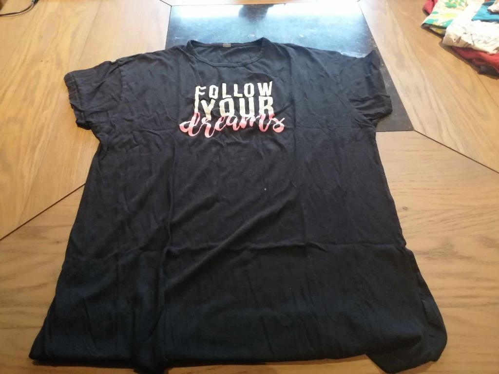 T-SHIRT ZWART MERK ZEEMAN – MAAT ONE SIZE, Zeeman, Enlèvement ou Envoi, Porté, Noir