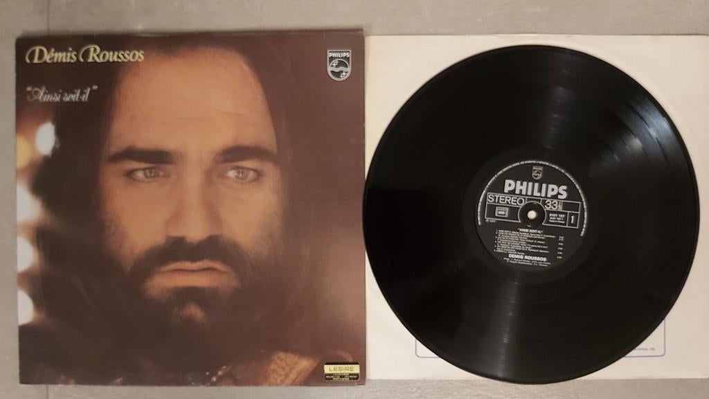 Demis Roussos  - Ainsi soit-il, Enlèvement ou Envoi, Comme neuf, 12 pouces