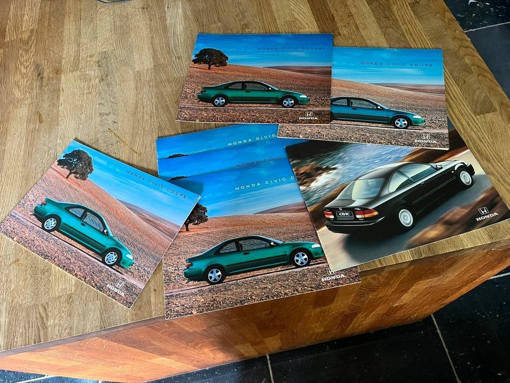 Brochures anciennes HONDA CIVIC COUPE, Enlèvement ou Envoi, Honda