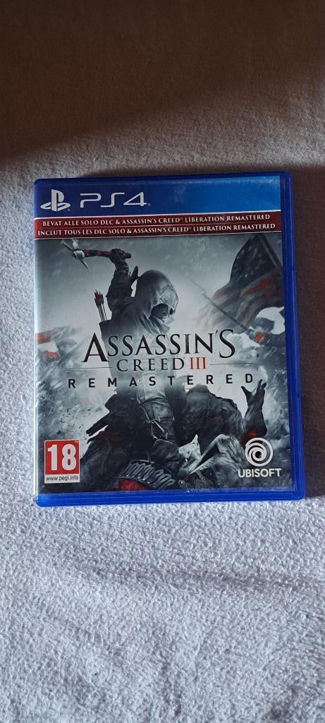 Assassin's creed 3 remastered, Games en Spelcomputers, Games | Sony PlayStation 4, Ophalen of Verzenden