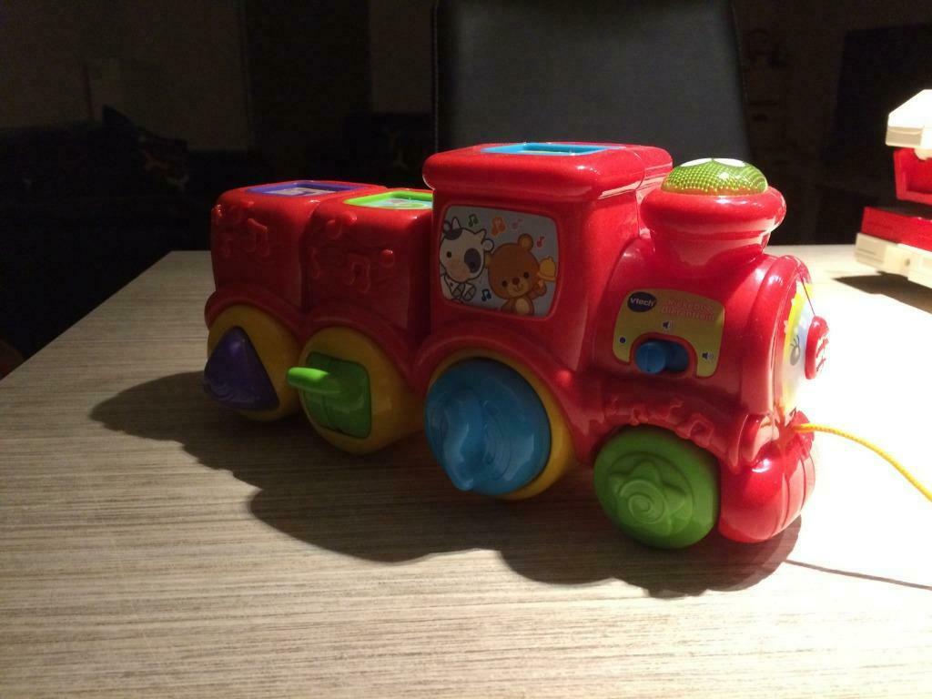 Vtech ontdekkings locomotief / trein, Kinderen en Baby's, Ophalen of Verzenden, Zo goed als nieuw, 6 maanden tot 2 jaar