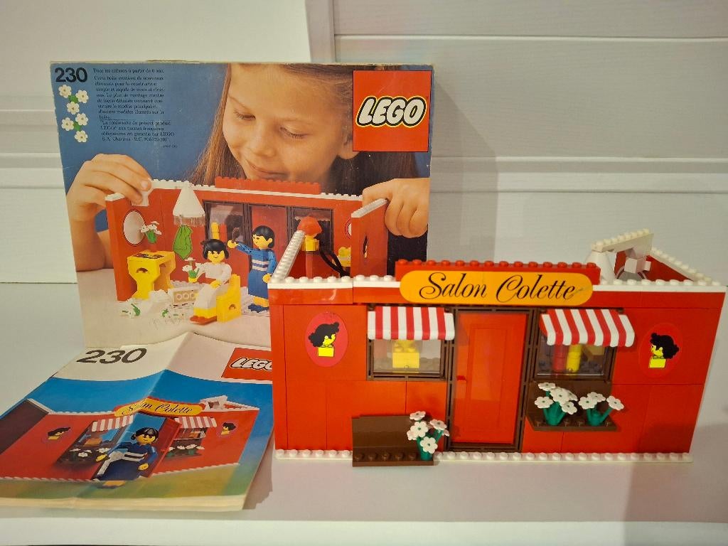 Lego Homemaker 230 ( 230-1 ) Hairdressing salon Colette 1975, Enlèvement ou Envoi, Ensemble complet, Lego