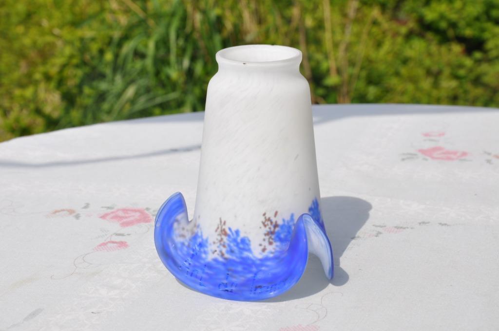 §  bobeche en pate de verre, Antiquités & Art, Antiquités | Éclairage, Enlèvement ou Envoi