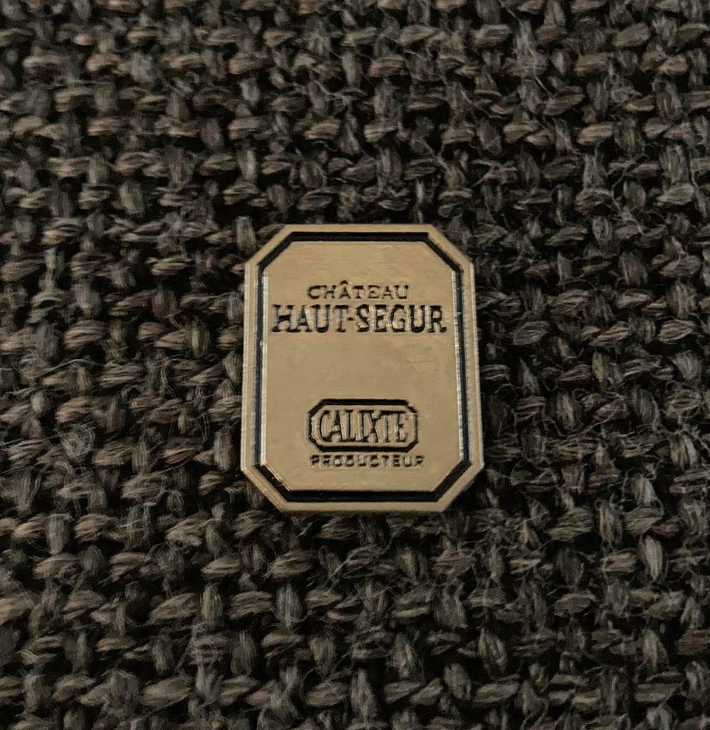PIN - CHATEAU HAUT-SEGUR - CALIXTE - WINE - VIN - WIJN, Envoi, Utilisé, Marque, Insigne ou Pin's