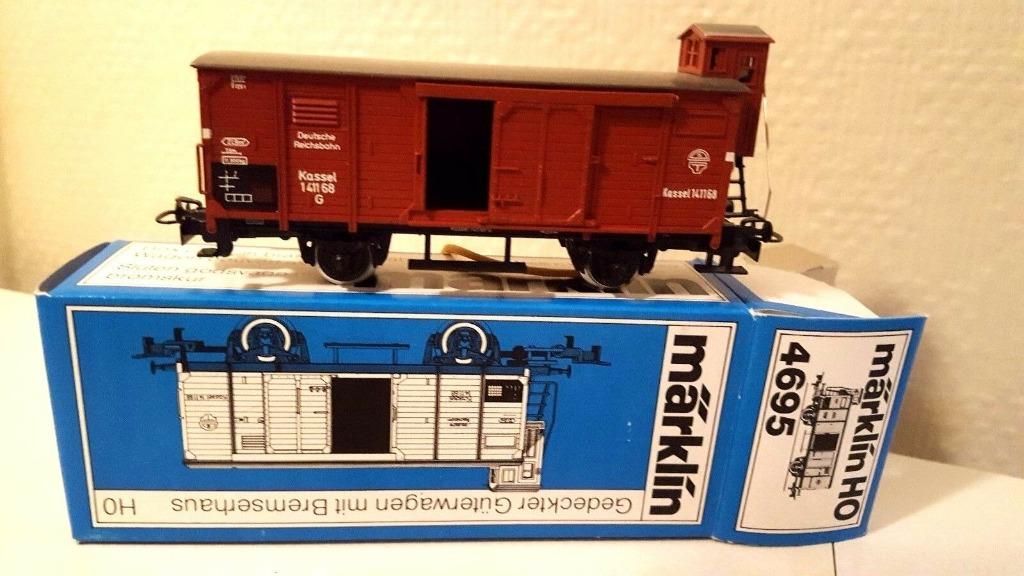 4695 Marklin H0 - Gesloten goederenwagen/Wagon couvert OVP (, Marklin, Goppingen, Ophalen of Verzenden, Analoog