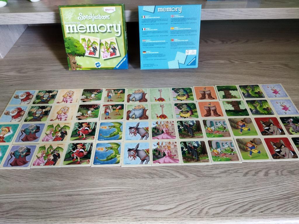 Memory spel Efteling Sprookjesboom, Ophalen of Verzenden, Zo goed als nieuw, Puzzelen