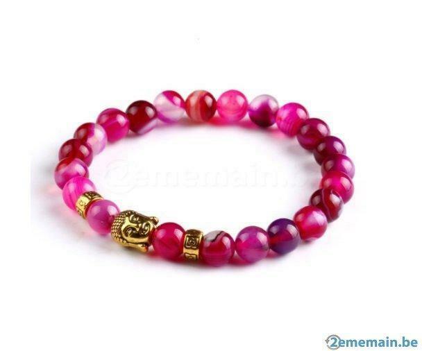 Bracelet Zen Multicouleurs avec Effigie Bouddha, Enlèvement ou Envoi, Neuf