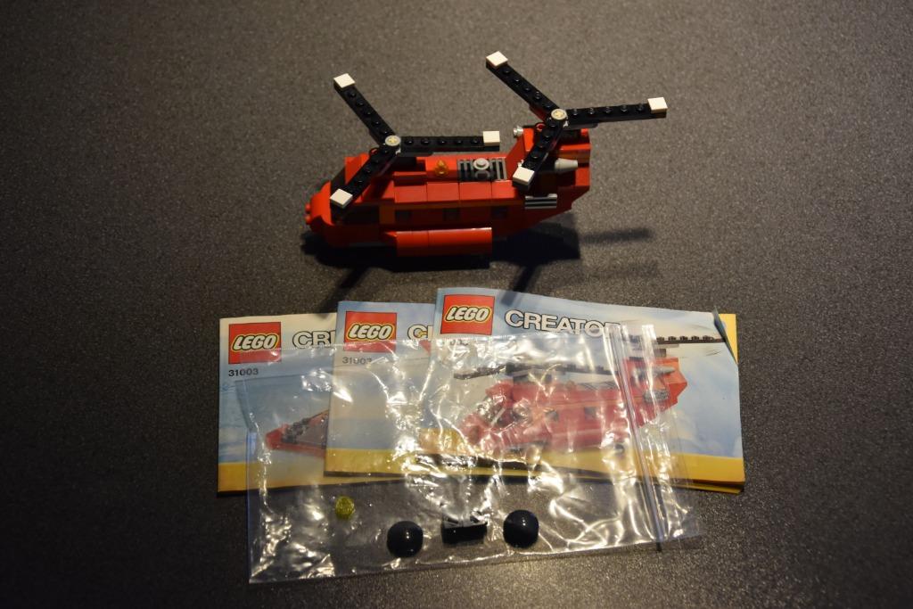 Lego creator 31003 Red Rotors, Kinderen en Baby's, Speelgoed | Duplo en Lego, Ophalen of Verzenden, Gebruikt, Complete set, Lego