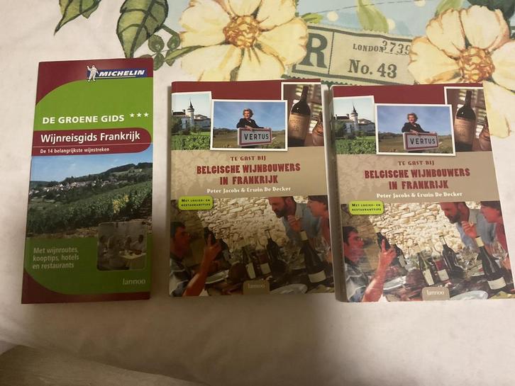 Wijnboeken Frankrijk, Boeken, Ophalen, Zo goed als nieuw