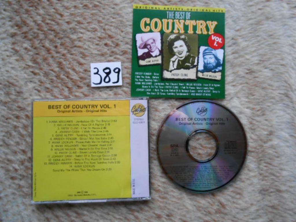 CD The Best of Country Vol. 1 Patsy Cline, Willie Nelson, Cd's en Dvd's, Cd's | Country en Western, Ophalen of Verzenden, Gebruikt