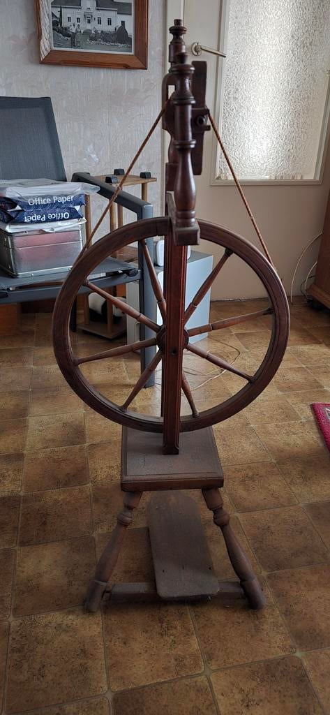 Rouet en bois, Enlèvement