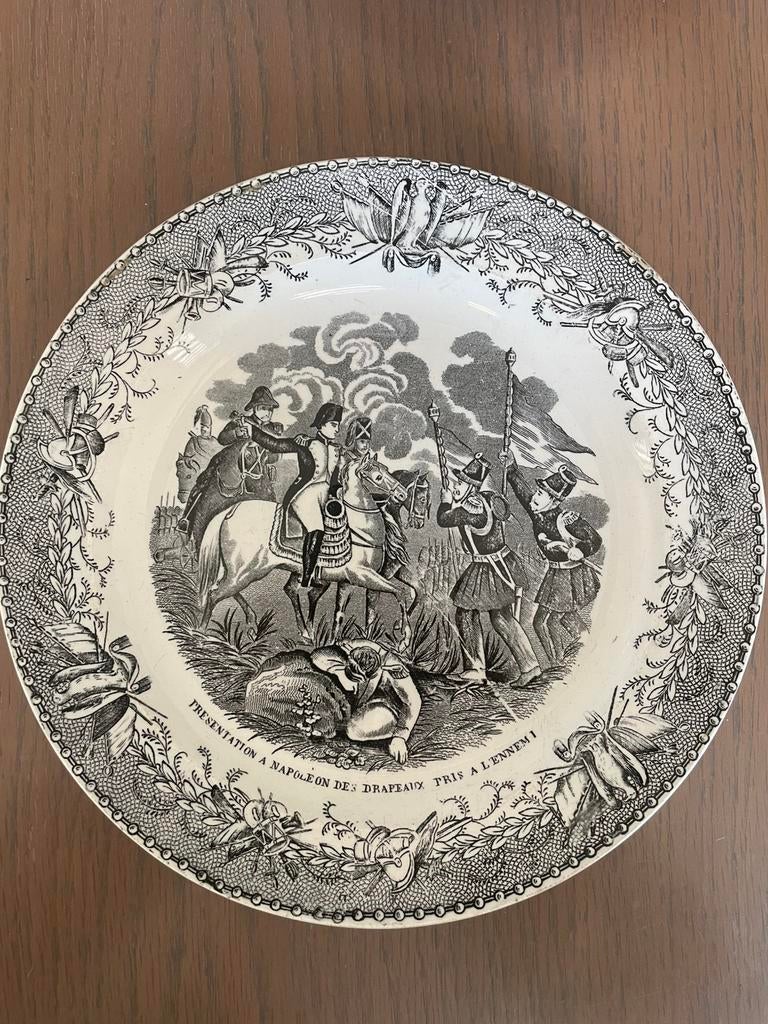 Assiette Napoleon 1860, Enlèvement