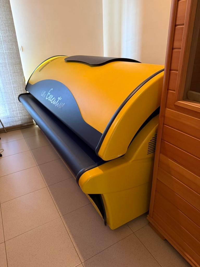 Lit de bronzage Sun Executive, Enlèvement, Utilisé, Banc solaire double, 15 lampes ou plus