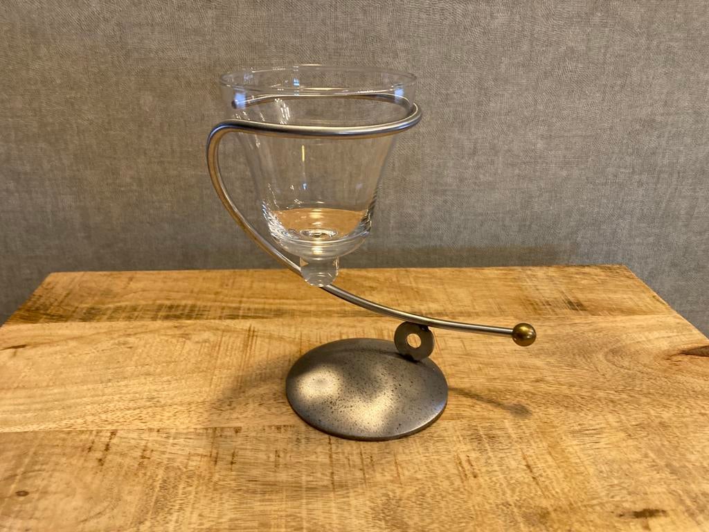 Glazen vaasje, Huis en Inrichting, Ophalen, Nieuw