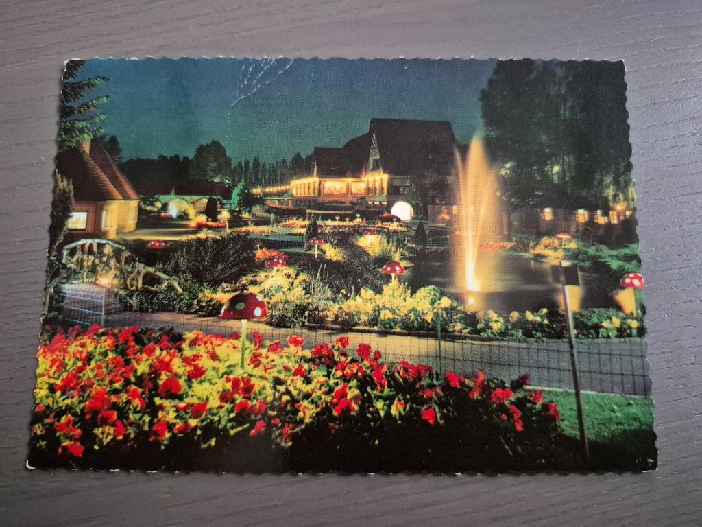 Meli Park postkaart "het park 's avonds", Ophalen of Verzenden, Zo goed als nieuw