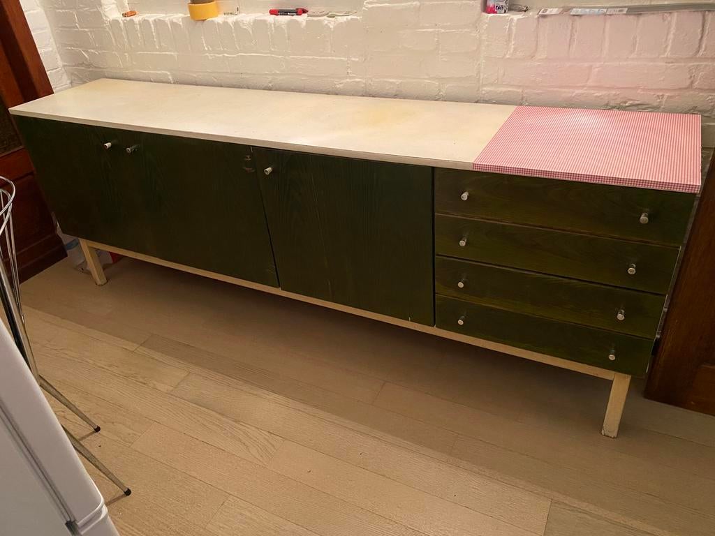 Keukenkast/console, Huis en Inrichting, Kasten | Dressoirs, Ophalen, Zo goed als nieuw