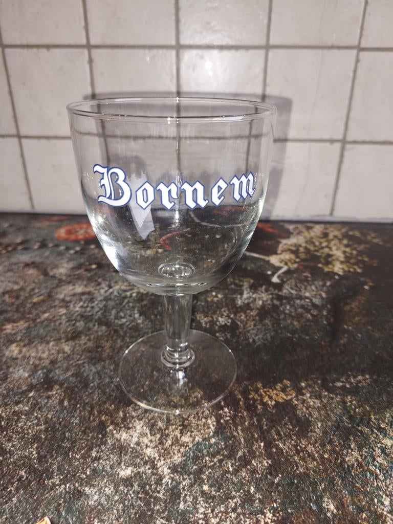 Verre à bière de la brasserie Bornem de Steenberghe, Enlèvement ou Envoi, Comme neuf, Verre à bière