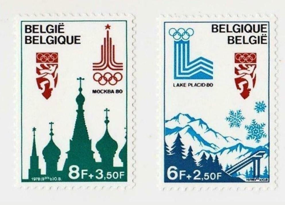 Olympische Spelen 1978, Verzenden, Postfris