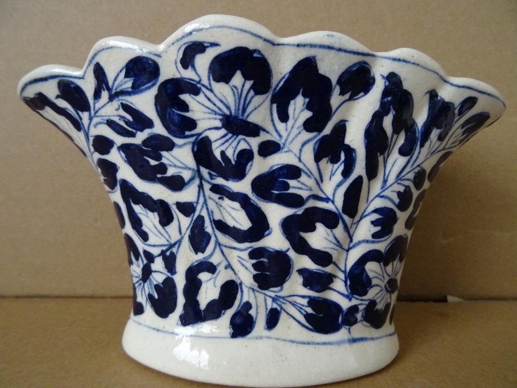 Antieke vaas antieke Franse vaas met schulprand 11cm ca 1900, Antiek en Kunst, Antiek | Vazen, Ophalen of Verzenden