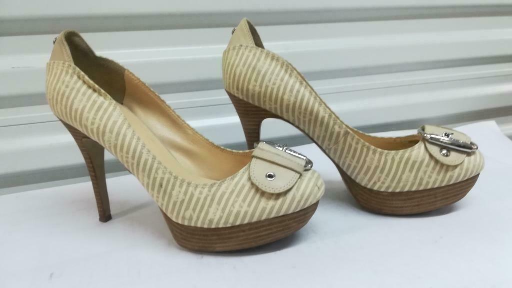 295B* GUESS jolis escarpins tout cuir (40), Guess, Autres couleurs, Escarpins, Porté